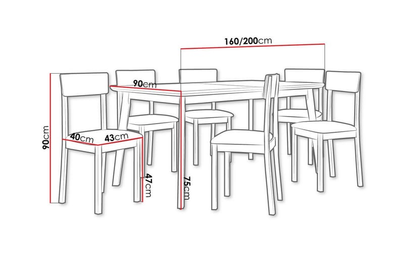 Patrickswell Matgrupp - Products - Möbler - Bord & matgrupp - Matgrupp