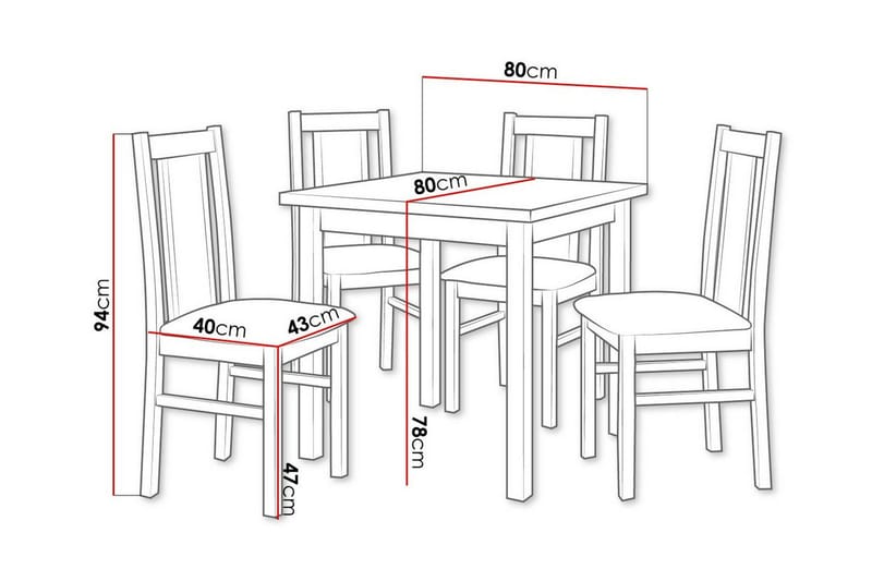 Patrickswell Matgrupp - Products - Möbler - Bord & matgrupp - Matgrupp