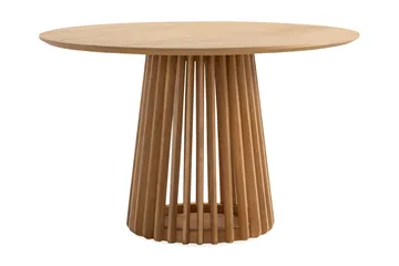 Peyra Matbord 120  cm Runt Ek - Natur - Products - Möbler - Bord & matgrupp - Matbord & köksbord