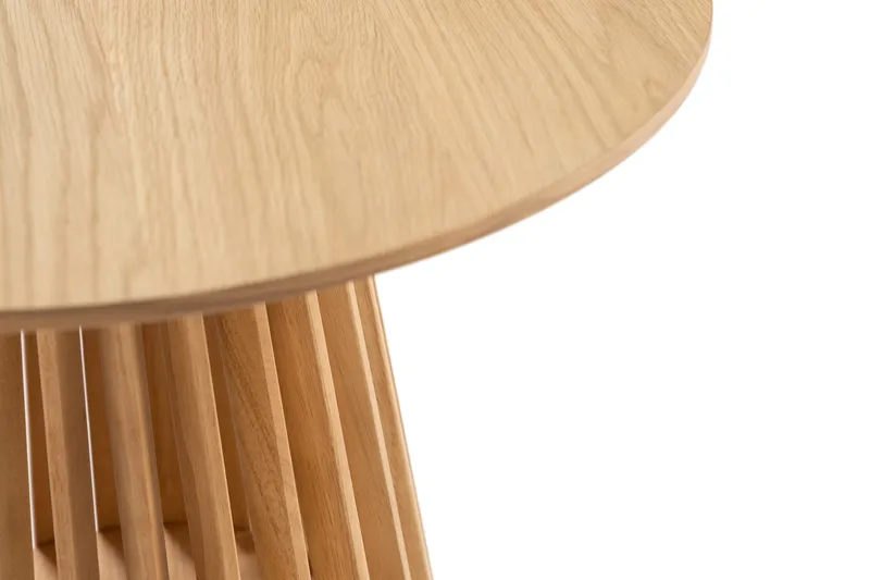 Peyra Soffbord  60 cm Runt Ek - Natur - Products - Möbler - Bord & matgrupp - Soffbord