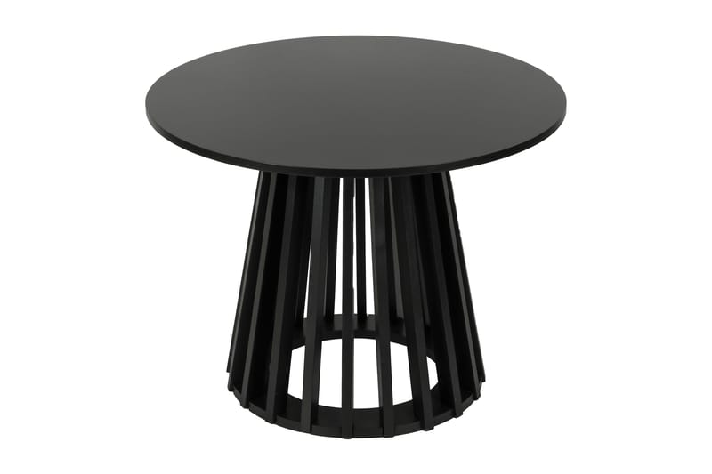 Peyra Soffbord Runt 60 cm Fanér - Svartlaserad ek - Products - Möbler - Bord & matgrupp - Soffbord