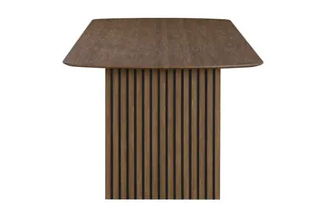 Richeto Matbord Rökt Ek 180 cm - Brun / Ribbad - Products - Möbler - Bord & matgrupp - Matbord & köksbord