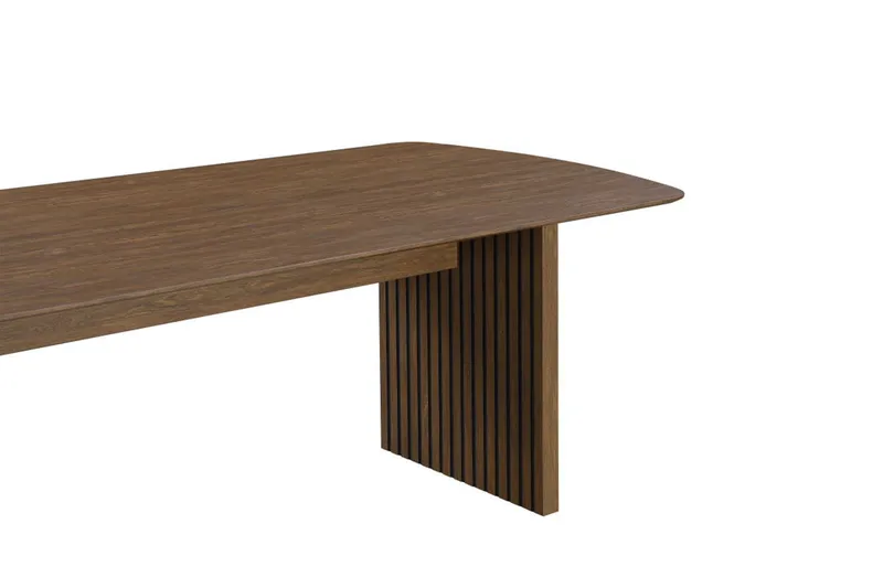 Richeto Matbord Rökt Ek 240 cm - Brun/Ribbad - Products - Möbler - Bord & matgrupp - Matbord & köksbord