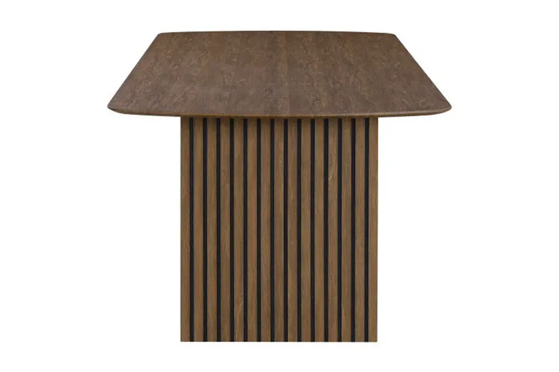 Richeto Matbord Rökt Ek 240 cm - Brun/Ribbad - Products - Möbler - Bord & matgrupp - Matbord & köksbord