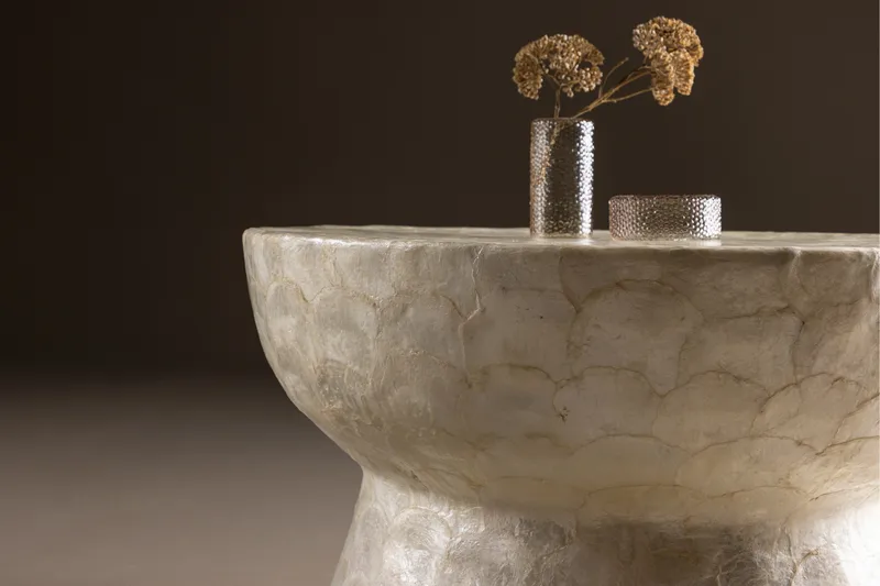 Sandön Soffbord 70 cm Rund - Ljusgrå - Products - Möbler - Bord & matgrupp - Soffbord