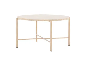 Sandhamn Soffbord 70 cm Rund - Beige - Products - Möbler - Bord & matgrupp - Soffbord