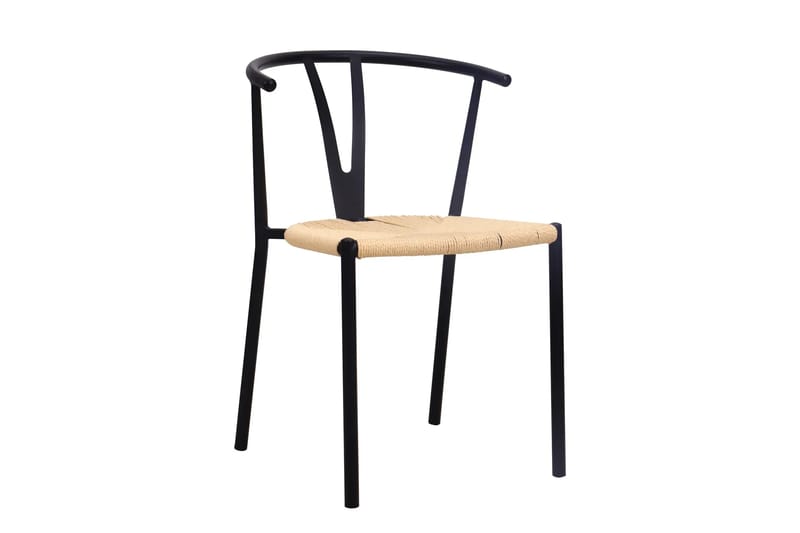 Siena Matgrupp runt 150 cm Svart med 6 Elysia Matstolar - Svartlaserad ek - Products - Möbler - Bord & matgrupp - Matgrupp