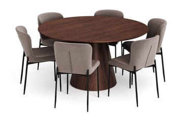 150 cm - Valnöt/Brun