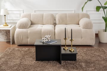 Soffbord Fabrony Soffbord 80x40 cm Svart - Products - Möbler - Bord & matgrupp - Soffbord