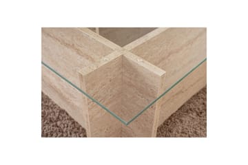 Soffbord Haruto Travertin - Travertin - Products - Möbler - Bord & matgrupp - Soffbord