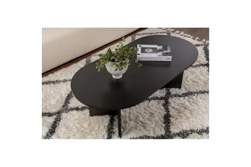 Soffbord Hasina Trä Svart - Trä Svart - Products - Möbler - Bord & matgrupp - Soffbord