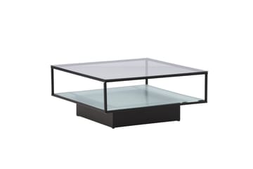 Maglehem Soffbord 90x90x37,5 cm - Svart - Products - Möbler - Bord & matgrupp - Soffbord - Soffbord med förvaring