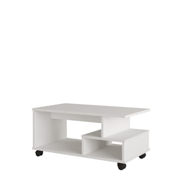 Solven Soffbord 90x42,5x51 cm - Vit - Products - Möbler - Bord & matgrupp - Soffbord - Soffbord med hjul