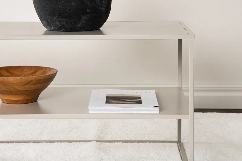 Staal Soffbord 120 cm - Beige - Products - Möbler - Bord & matgrupp - Soffbord