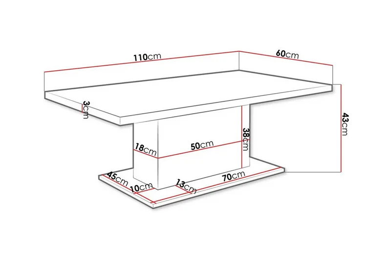 Tallow Soffbord 60 cm Brown - Products - Möbler - Bord & matgrupp - Soffbord