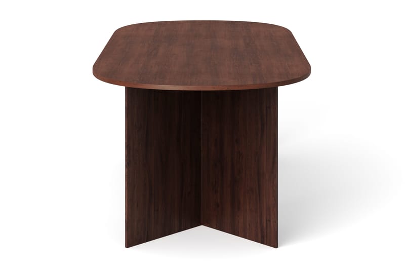 Vera Matbord Oval 220x100 cm Fanér - Valnöt - Products - Möbler - Bord & matgrupp - Matbord & köksbord