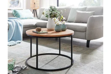 Wilhem Soffbord 70 cm Rund - Natur - Products - Möbler - Bord & matgrupp - Soffbord