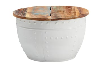 Willowdale Soffbord 60 cm Runt - Brun/Vit - Products - Möbler - Bord & matgrupp - Soffbord
