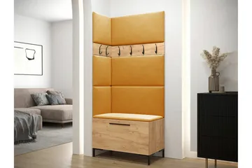 Dunvegan Hallmöbelset 84x46 cm - Brun - Products - Möbler - Hallmöbler - Möbelset för hall & entre