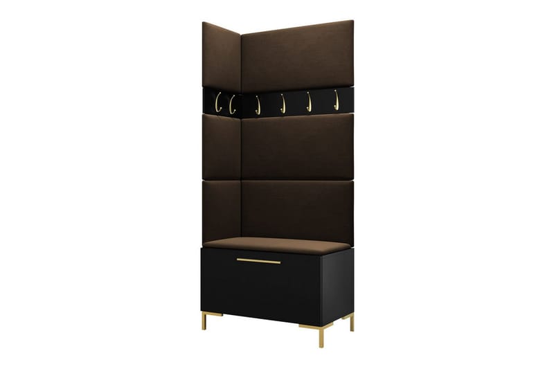 Dunvegan Hallmöbelset 84x46 cm, Svart