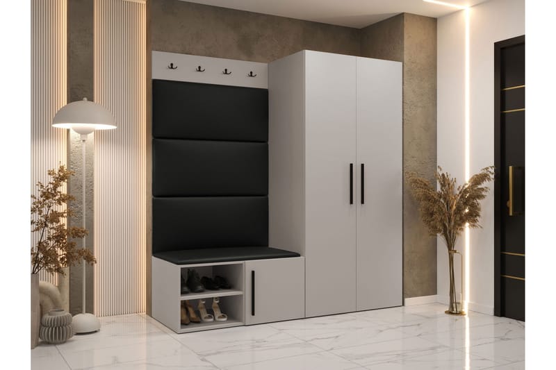 Farosa Hallmöbelset - Beige - Products - Möbler - Hallmöbler - Möbelset för hall & entre