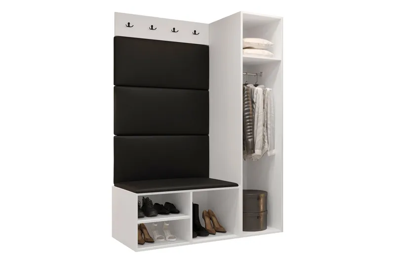 Farosa Hallmöbelset - Vit - Products - Möbler - Hallmöbler - Möbelset för hall & entre