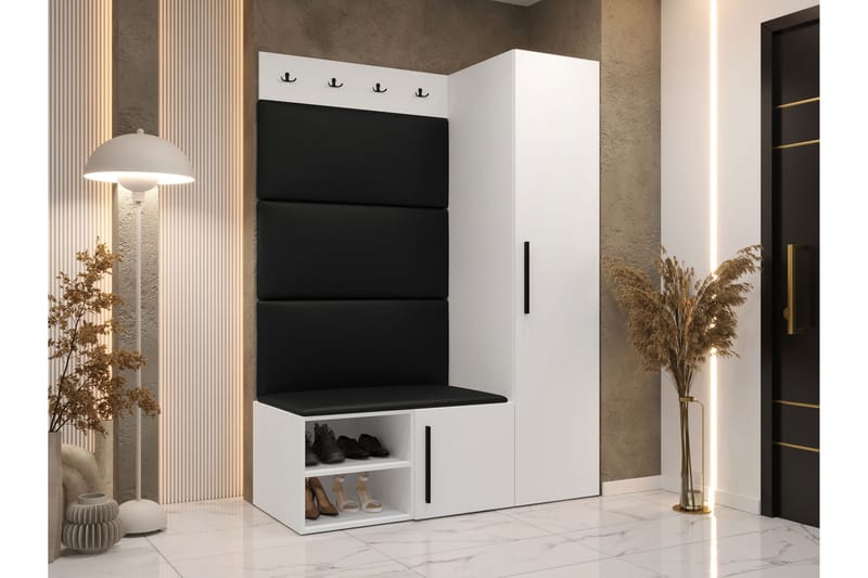 Farosa Hallmöbelset - Vit - Products - Möbler - Hallmöbler - Möbelset för hall & entre