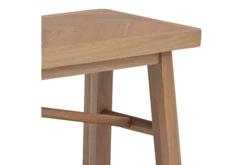 Galwa Sittbänk - Svart/Matt Ek - Products - Möbler - Hallmöbler - Hallbänk