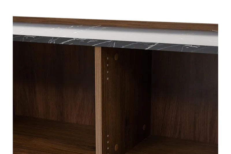 Akihito Tv-bänk 144 cm - Brun - Products - Möbler - TV- & Mediamöbler - TV bänk & mediabänk