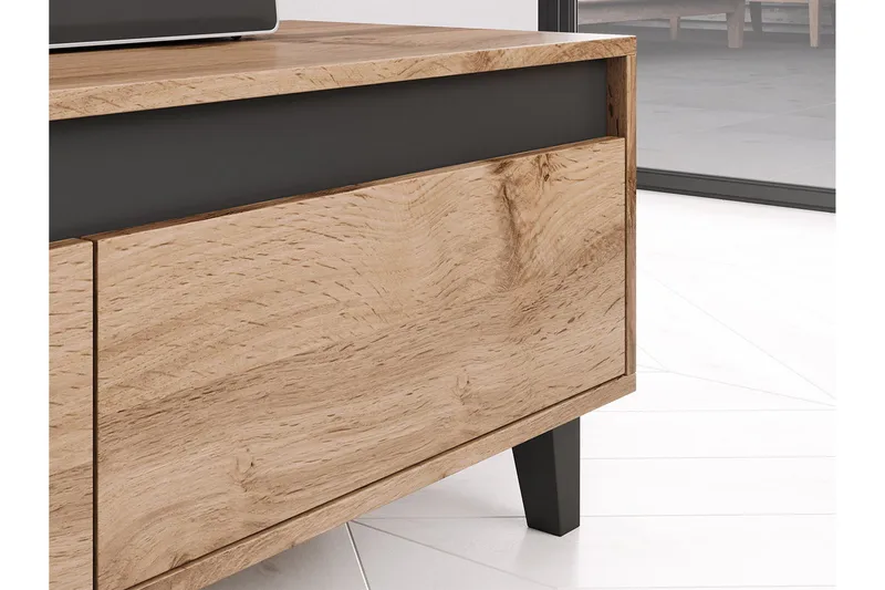 Amshyttan Tv-bänk 185 cm - Brun - Products - Möbler - TV- & Mediamöbler - TV bänk & mediabänk