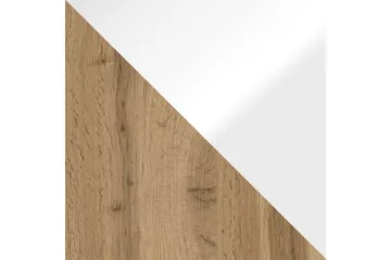 Brya Tv-skåp 180 cm RGB LED - Vit/Natur - Products - Möbler - TV- & Mediamöbler - TV-skåp