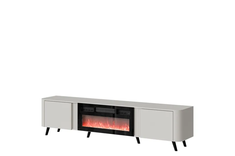 Clement Tv-bänk 200 cm, Beige