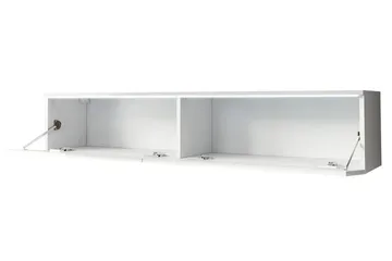 Cuguen Tv-skåp 140 cm - Vit/Natur - Products - Möbler - TV- & Mediamöbler - TV-skåp