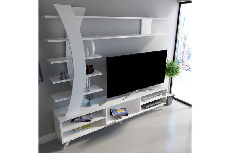 Hejde TV-Möbelset 180 cm - Vit - Products - Möbler - TV- & Mediamöbler - TV-möbelset