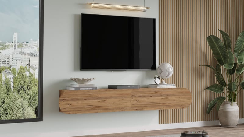Lumina TV-bänk 180x29,5x31,6 cm - Atlantic pine - Products - Möbler - TV- & Mediamöbler - TV bänk & mediabänk