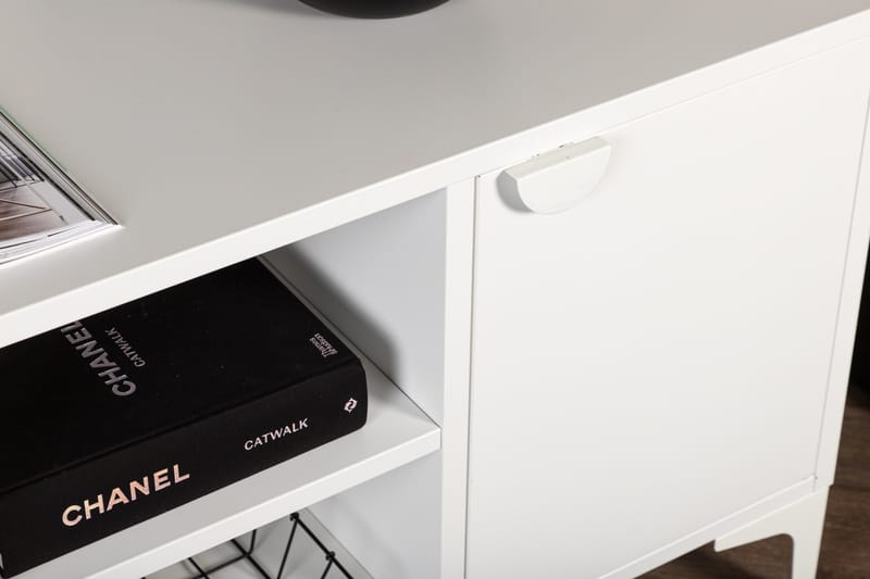 Piring Tv-Bänk 120x40x63 cm - Vit - Products - Möbler - TV- & Mediamöbler - TV bänk & mediabänk