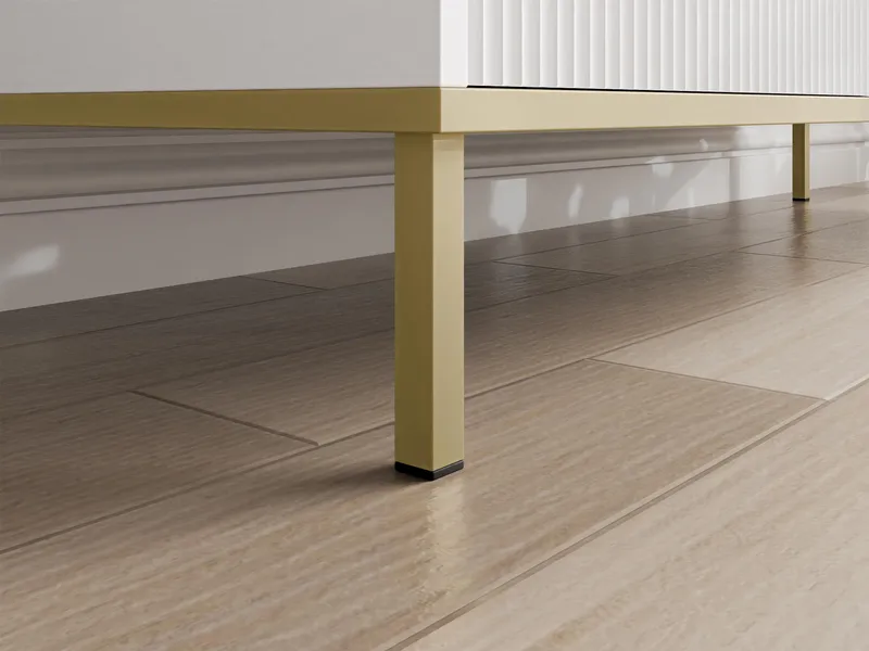 Salmor Tv-bänk 181 cm - Vit - Products - Möbler - TV- & Mediamöbler - TV bänk & mediabänk