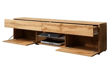 Sayuri Tv-bänk 34,5 cm - Vit högglans - Products - Möbler - TV- & Mediamöbler - TV bänk & mediabänk