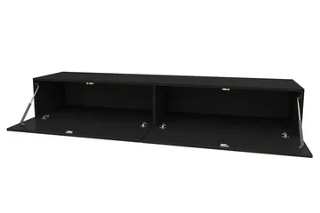 Vasil TV-bänk 180 cm - Vit/Vit Högglans - Products - Möbler - TV- & Mediamöbler - TV bänk & mediabänk