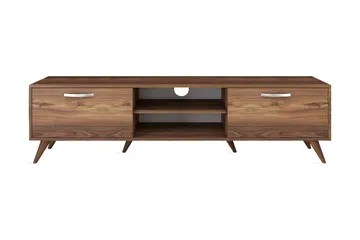 Virkesbo Tv bänk med Förvaring 180 cm - Valnöt / Brun / Rustik - Products - Möbler - TV- & Mediamöbler - TV bänk & mediabänk