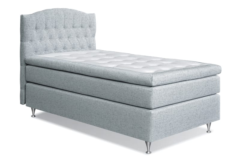 Belda Kontinentalsäng 120x200Fast - Ljusblå - Products - Möbler - Säng - Enkelsäng