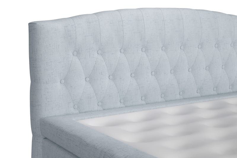 Belda Kontinentalsäng 120x200Fast - Ljusblå - Products - Möbler - Säng - Enkelsäng