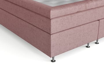 Belda Kontinentalsäng 160x200Fast/Medium - Rosa - Products - Möbler - Säng - Kontinentalsäng