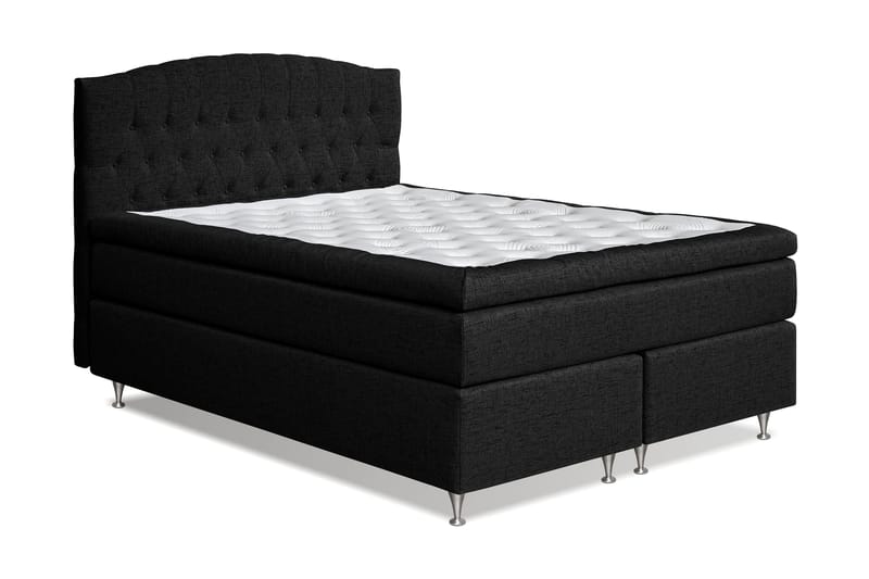 Belda Kontinentalsäng 160x200Medium - Svart - Products - Möbler - Säng - Kontinentalsäng