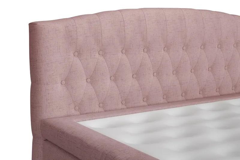 Belda Kontinentalsäng 180x200Fast/Medium - Rosa - Products - Möbler - Säng - Kontinentalsäng