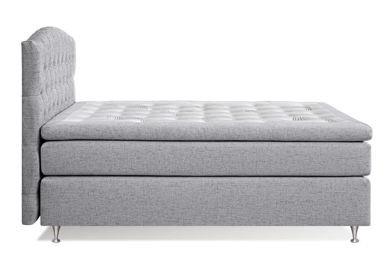 Belda Sängpaket 140x200 Fast - Ljusgrå - Products - Möbler - Säng - Kontinentalsäng
