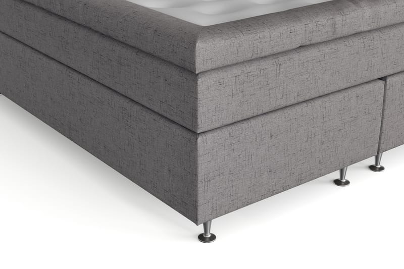 Belda Sängpaket 160x200 Fast/Medium - Grå - Products - Möbler - Säng - Kontinentalsäng