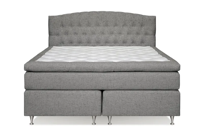 Belda Sängpaket 180x200 Fast - Grå - Products - Möbler - Säng - Kontinentalsäng