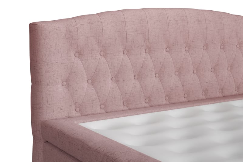 Belda Sängpaket 180x200 Fast - Rosa - Products - Möbler - Säng - Kontinentalsäng