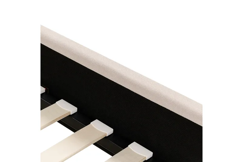 Benicio Sängram 140x200 cm - Beige/Guld - Products - Möbler - Säng - Sängram & sängstomme